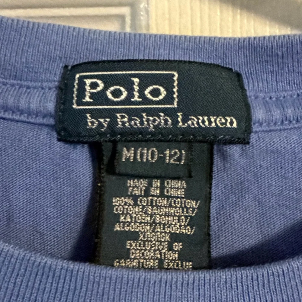 Ralph Lauren Light Blue Crew Neck Tee